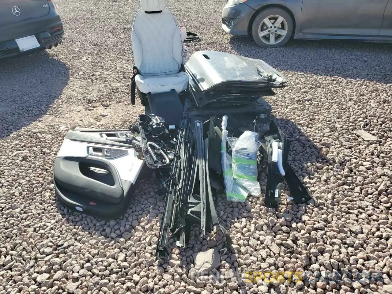 12 Photograph of a damaged car W1KCG5FB7RA044475 MERCEDES-BENZ EQS SEDAN 2024