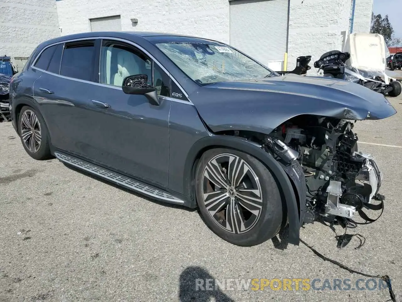 4 Photograph of a damaged car 4JGDM2DB0PA010573 MERCEDES-BENZ EQS SUV 45 2023
