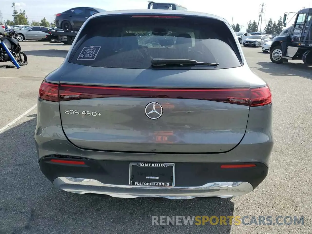 6 Photograph of a damaged car 4JGDM2DB0PA010573 MERCEDES-BENZ EQS SUV 45 2023