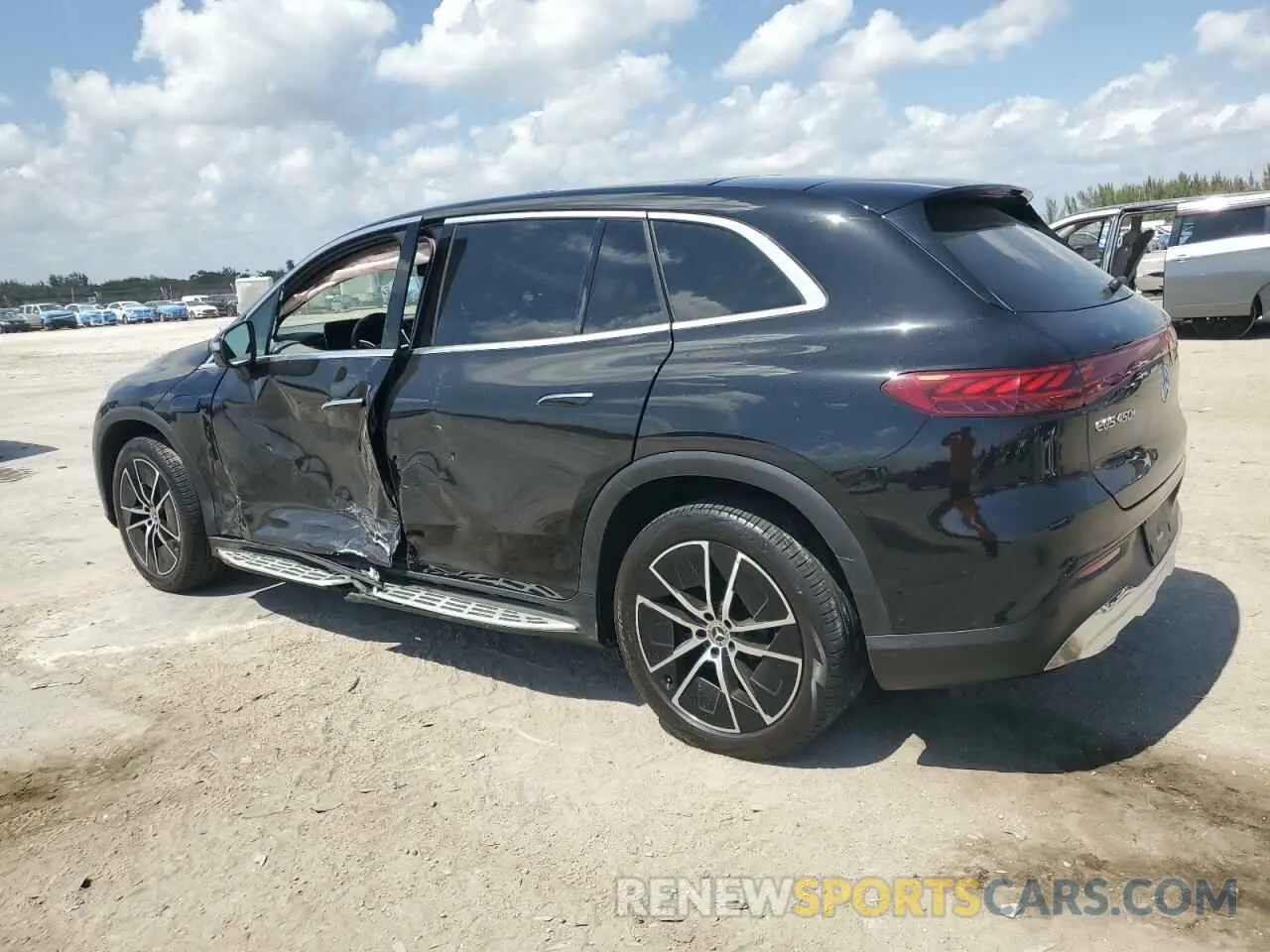 2 Photograph of a damaged car 4JGDM2DB4PA029577 MERCEDES-BENZ EQS SUV 45 2023