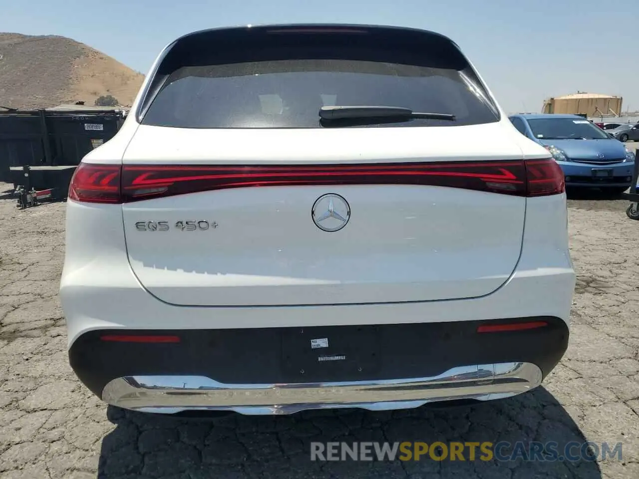 6 Photograph of a damaged car 4JGDM2DB9PA009082 MERCEDES-BENZ EQS SUV 45 2023