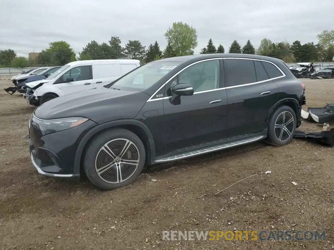1 Photograph of a damaged car 4JGDM2EB1PA006658 MERCEDES-BENZ EQS SUV 45 2023