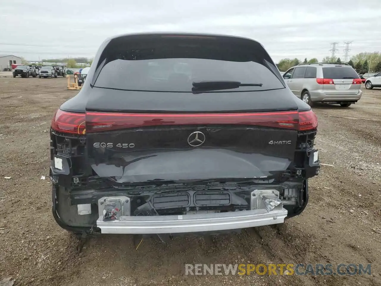 6 Photograph of a damaged car 4JGDM2EB1PA006658 MERCEDES-BENZ EQS SUV 45 2023