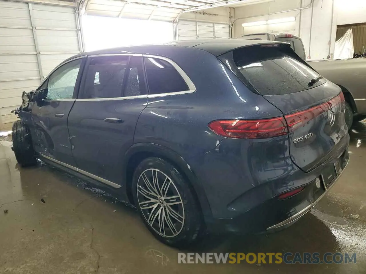 2 Photograph of a damaged car 4JGDM2EB2PA023209 MERCEDES-BENZ EQS SUV 45 2023