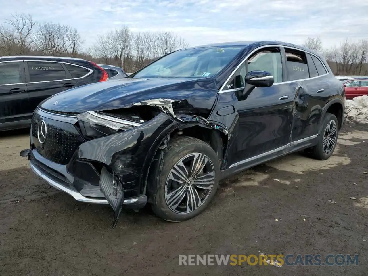 1 Photograph of a damaged car 4JGDM2EB6PA001035 MERCEDES-BENZ EQS SUV 45 2023