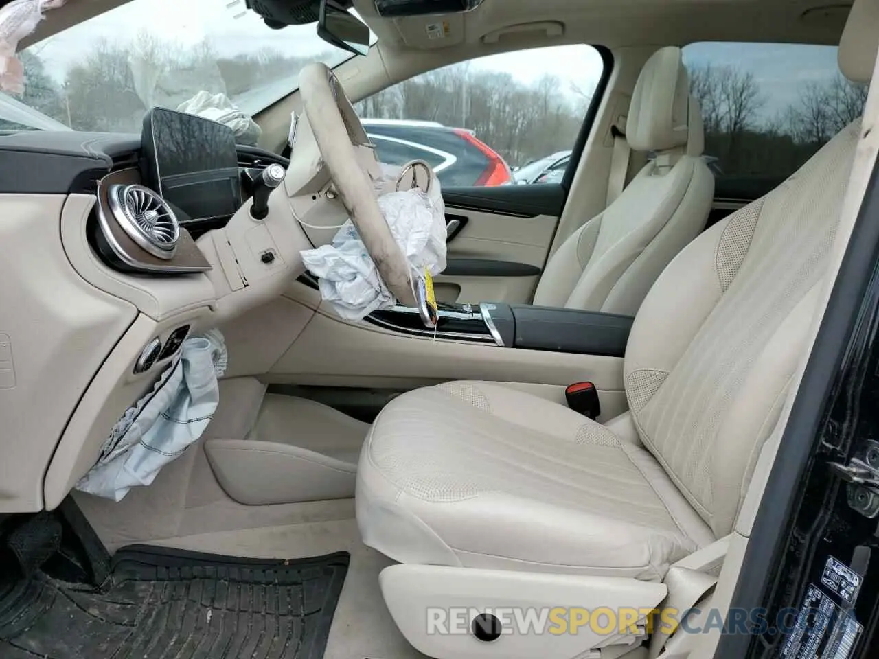 7 Photograph of a damaged car 4JGDM2EB6PA001035 MERCEDES-BENZ EQS SUV 45 2023