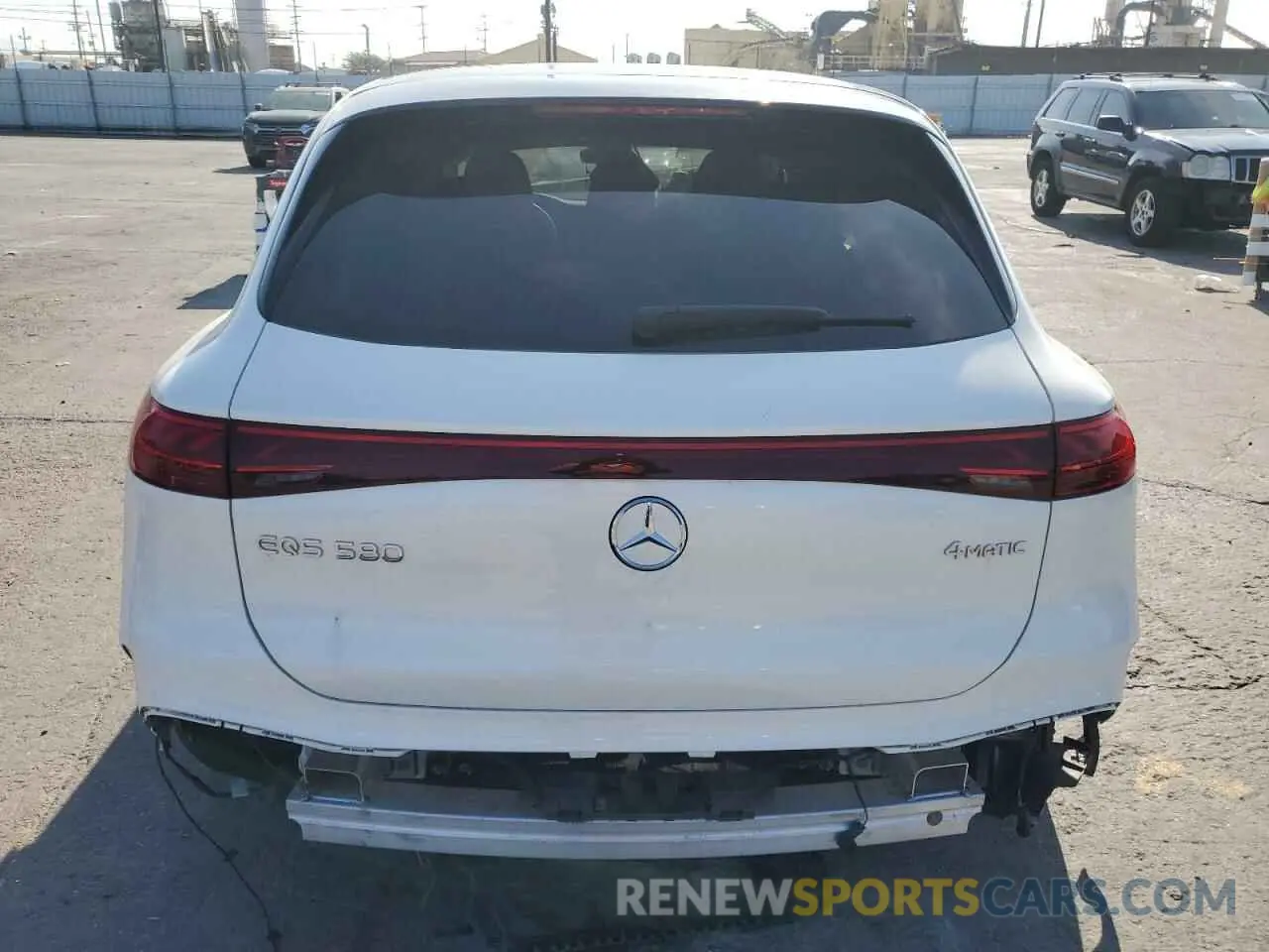 6 Photograph of a damaged car 4JGDM4EB1PA027036 MERCEDES-BENZ EQS SUV 58 2023