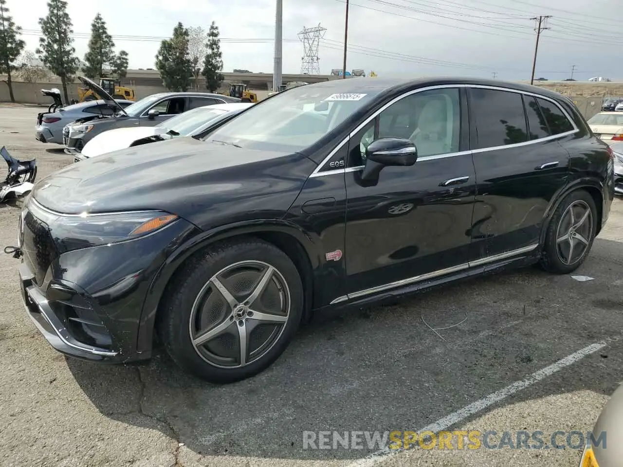 1 Photograph of a damaged car 4JGDM4EB8PA010847 MERCEDES-BENZ EQS SUV 58 2023