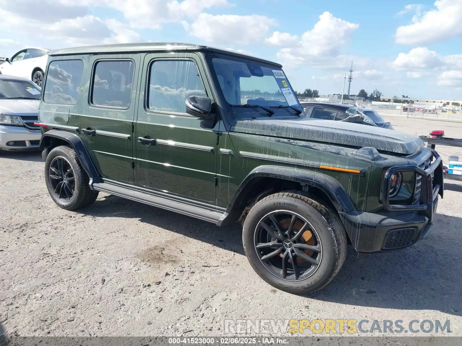 1 Photograph of a damaged car W1NWH1ABXSX001782 MERCEDES-BENZ G 550 2025