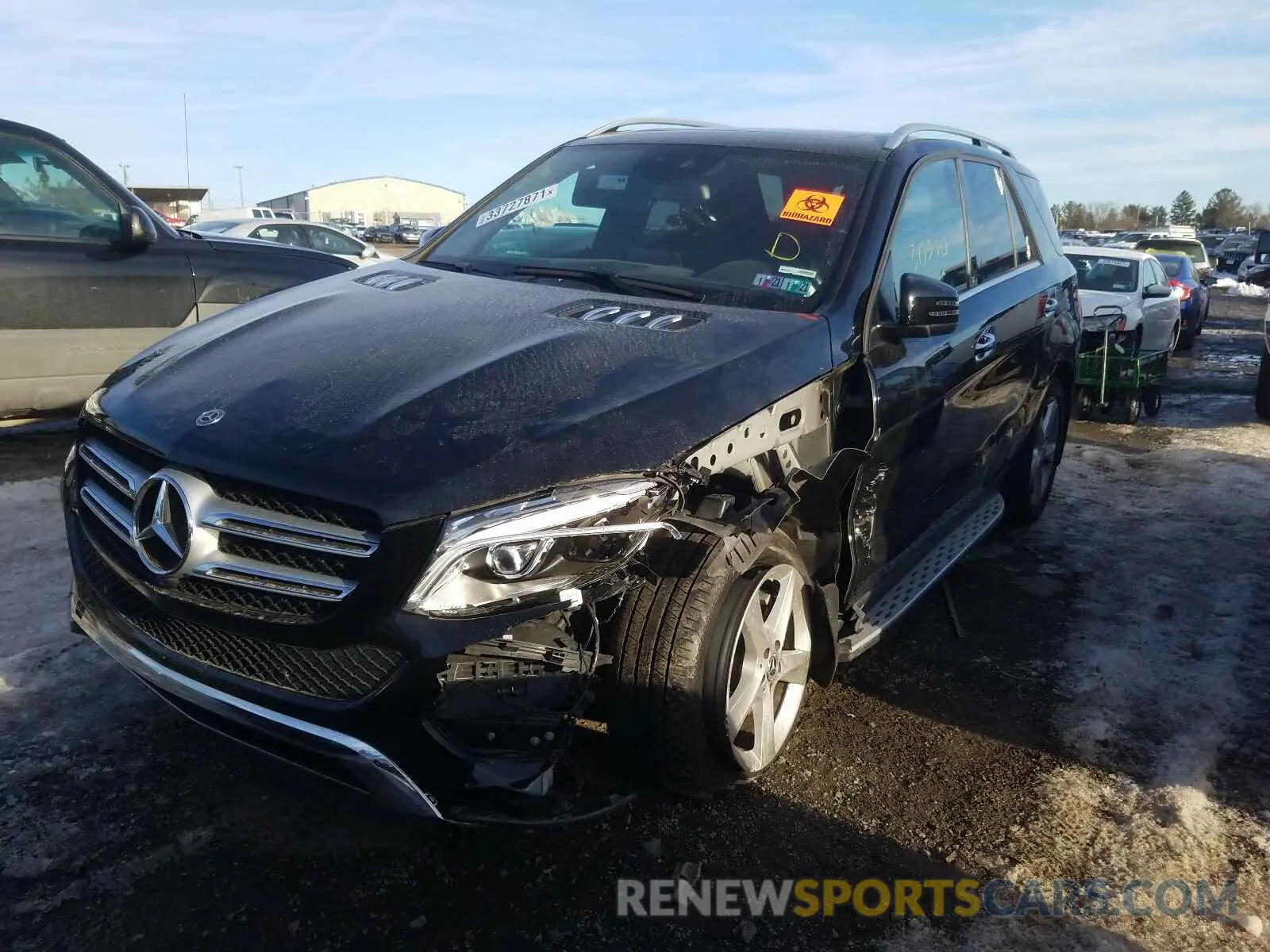 2 Photograph of a damaged car 4JGDA5GB2KB208824 MERCEDES-BENZ G CLASS 2019