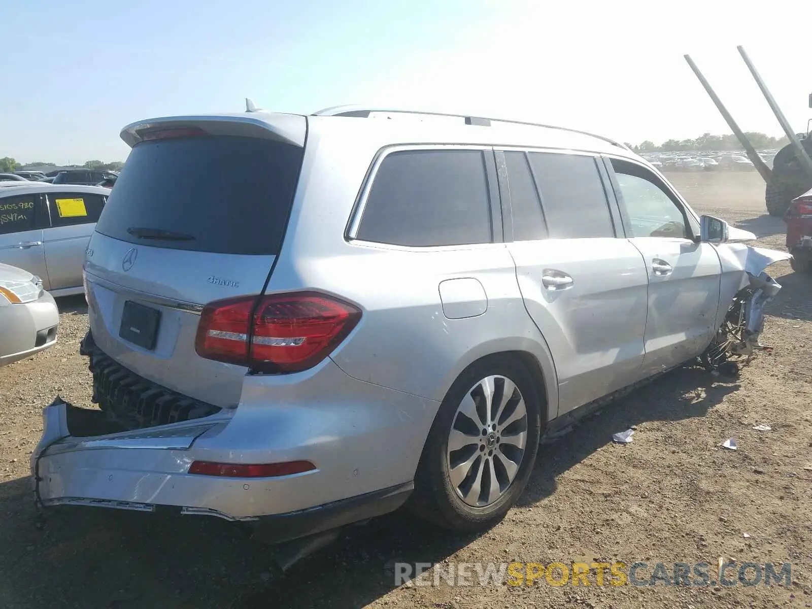 4 Photograph of a damaged car 4JGDF6EEXKB238285 MERCEDES-BENZ G CLASS 2019