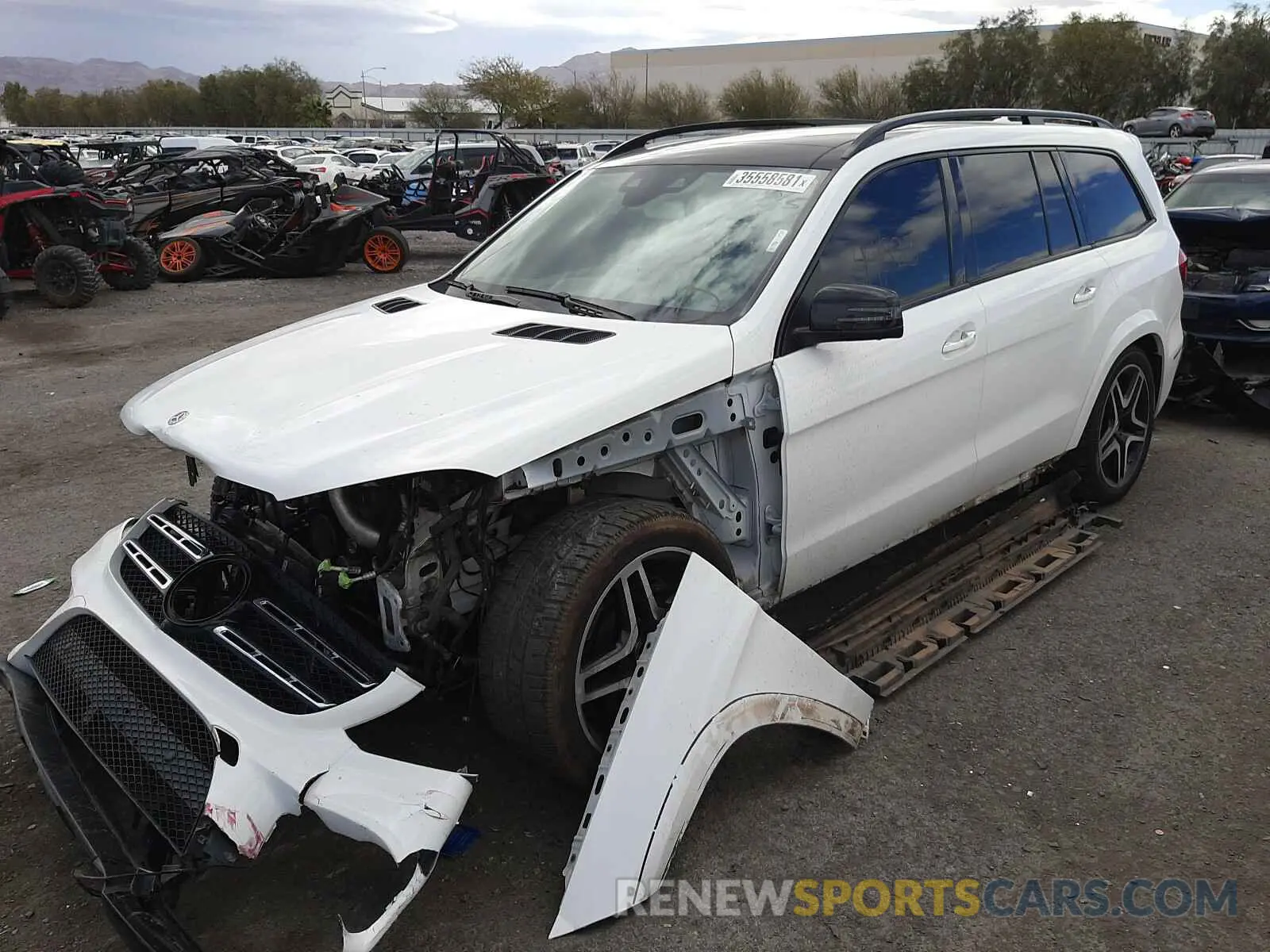 2 Photograph of a damaged car 4JGDF7DE3KB235767 MERCEDES-BENZ G CLASS 2019