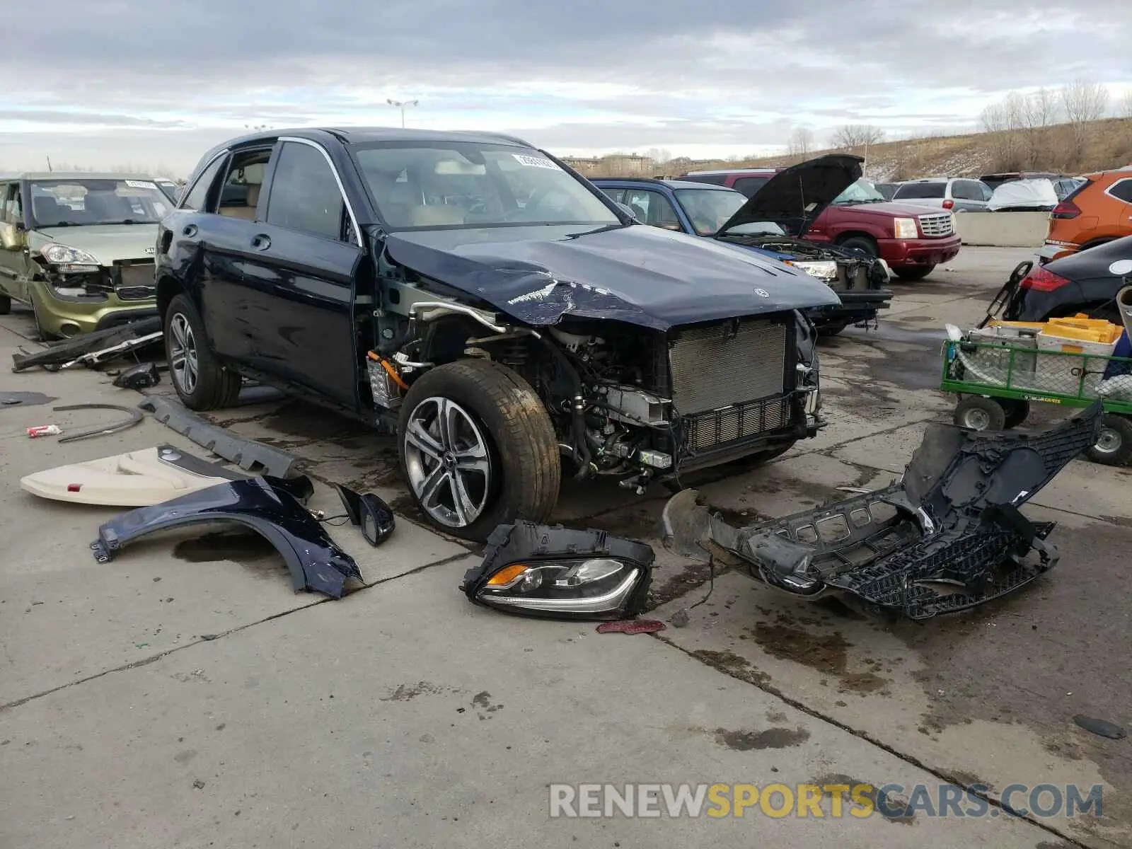 1 Photograph of a damaged car WDC0G5EB7KF603153 MERCEDES-BENZ G CLASS 2019