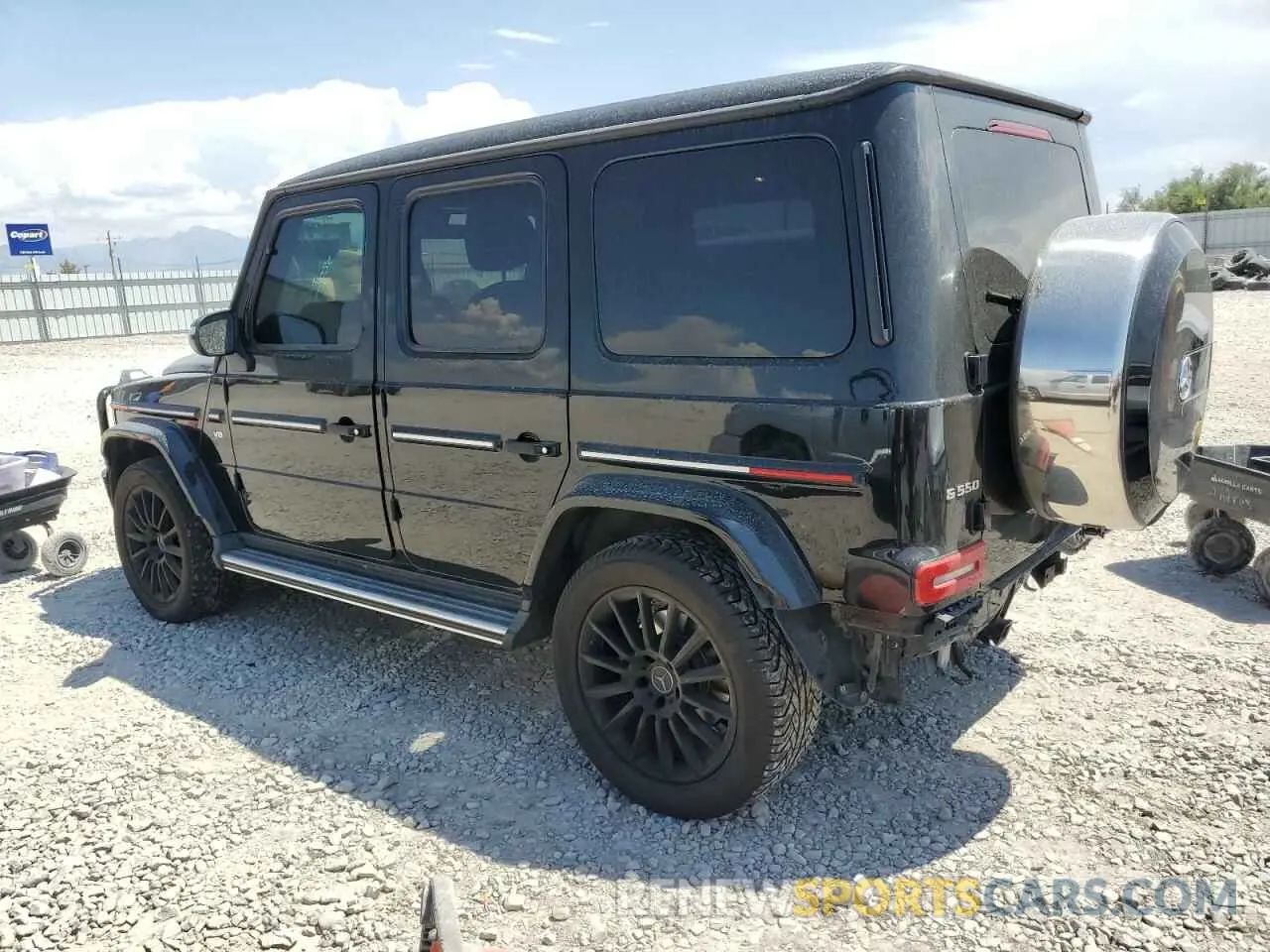 2 Фотография поврежденного автомобиля WDCYC6BJ7KX315031 MERCEDES-BENZ G-CLASS 2019