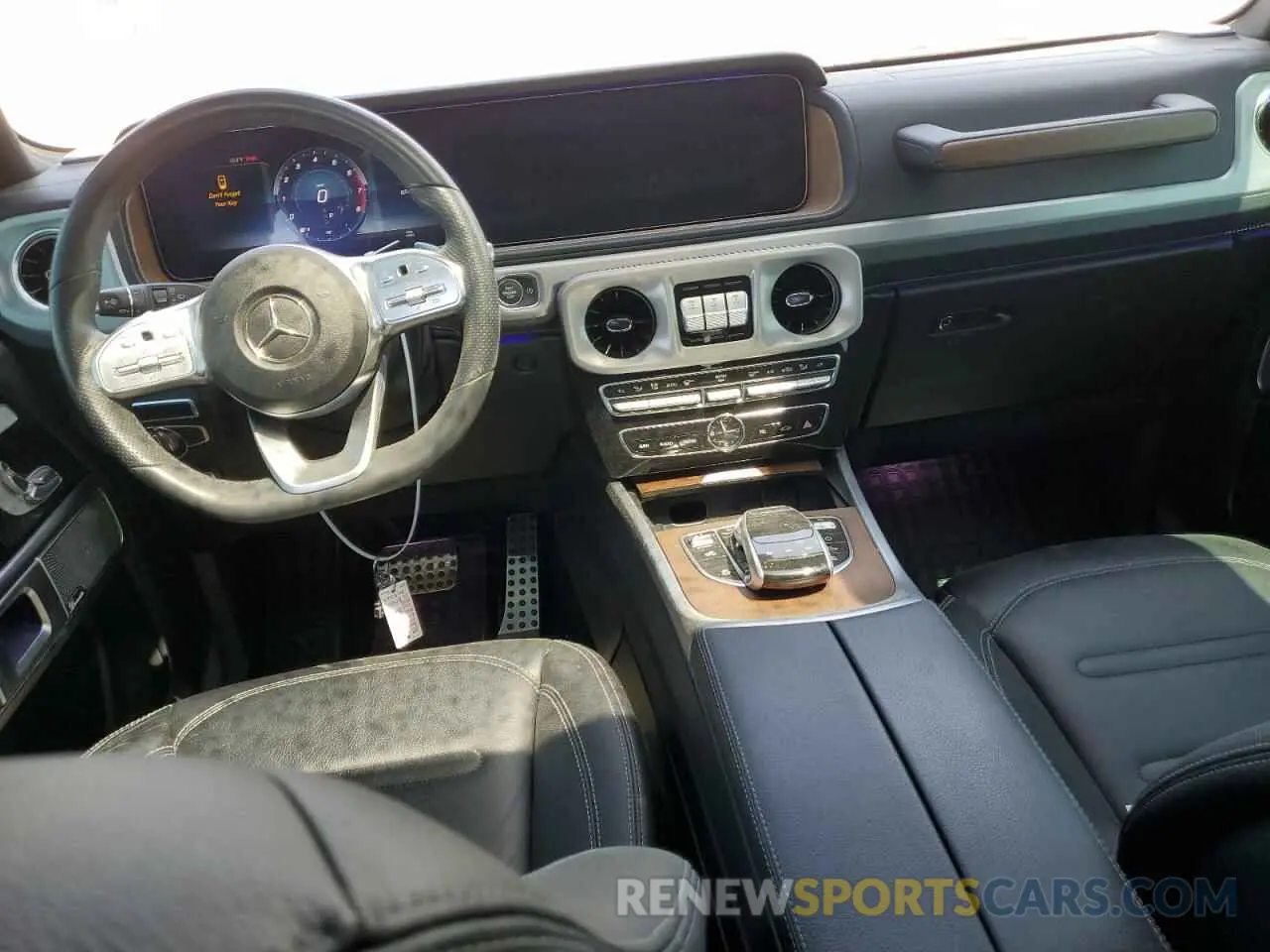 8 Фотография поврежденного автомобиля WDCYC6BJ7KX315031 MERCEDES-BENZ G-CLASS 2019