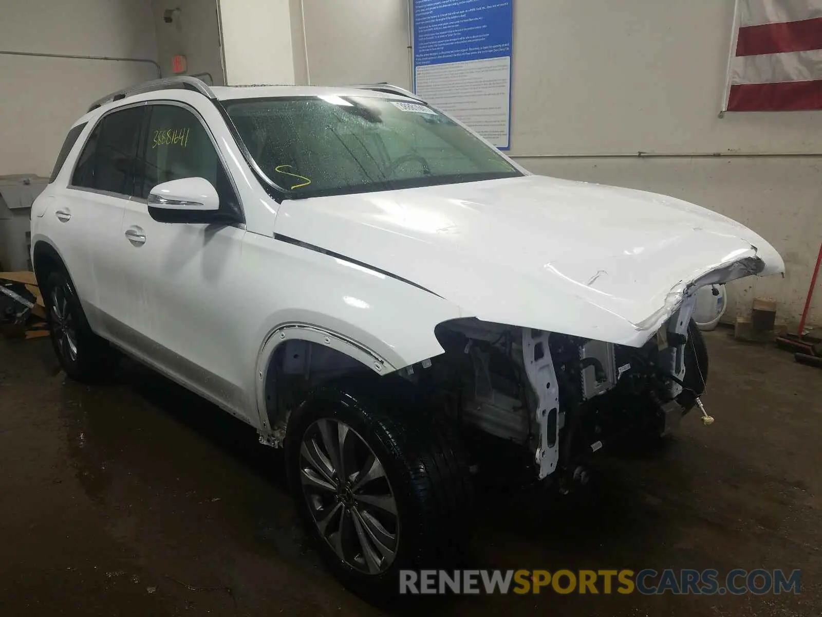 1 Photograph of a damaged car 4JGFB4KB3LA013474 MERCEDES-BENZ G CLASS 2020