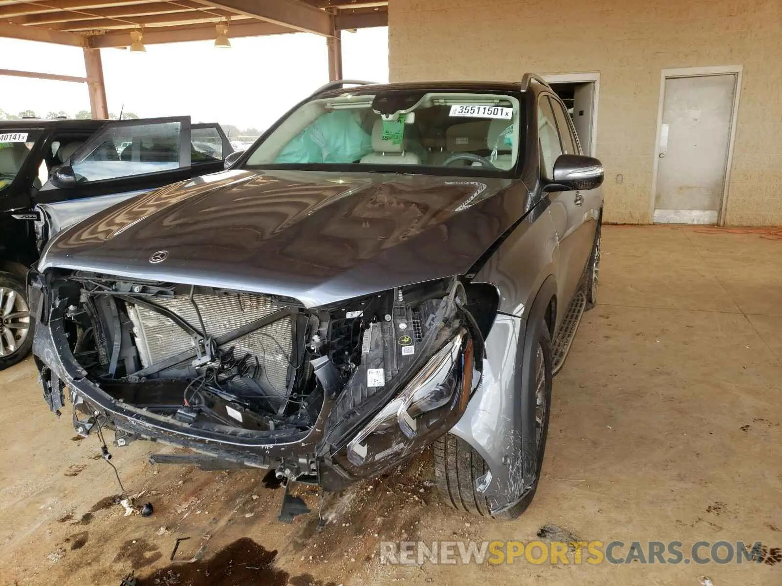 2 Photograph of a damaged car 4JGFB4KB6LA031774 MERCEDES-BENZ G CLASS 2020