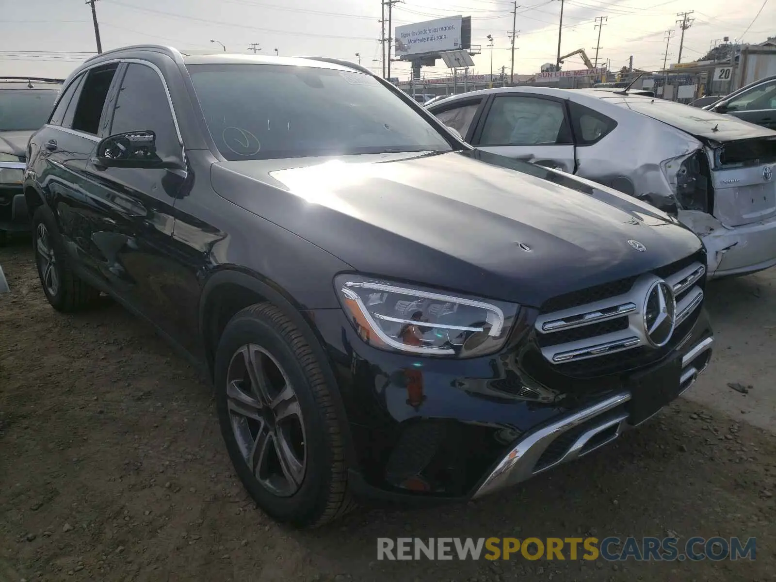 1 Photograph of a damaged car W1N0G8EB0LF782766 MERCEDES-BENZ G CLASS 2020