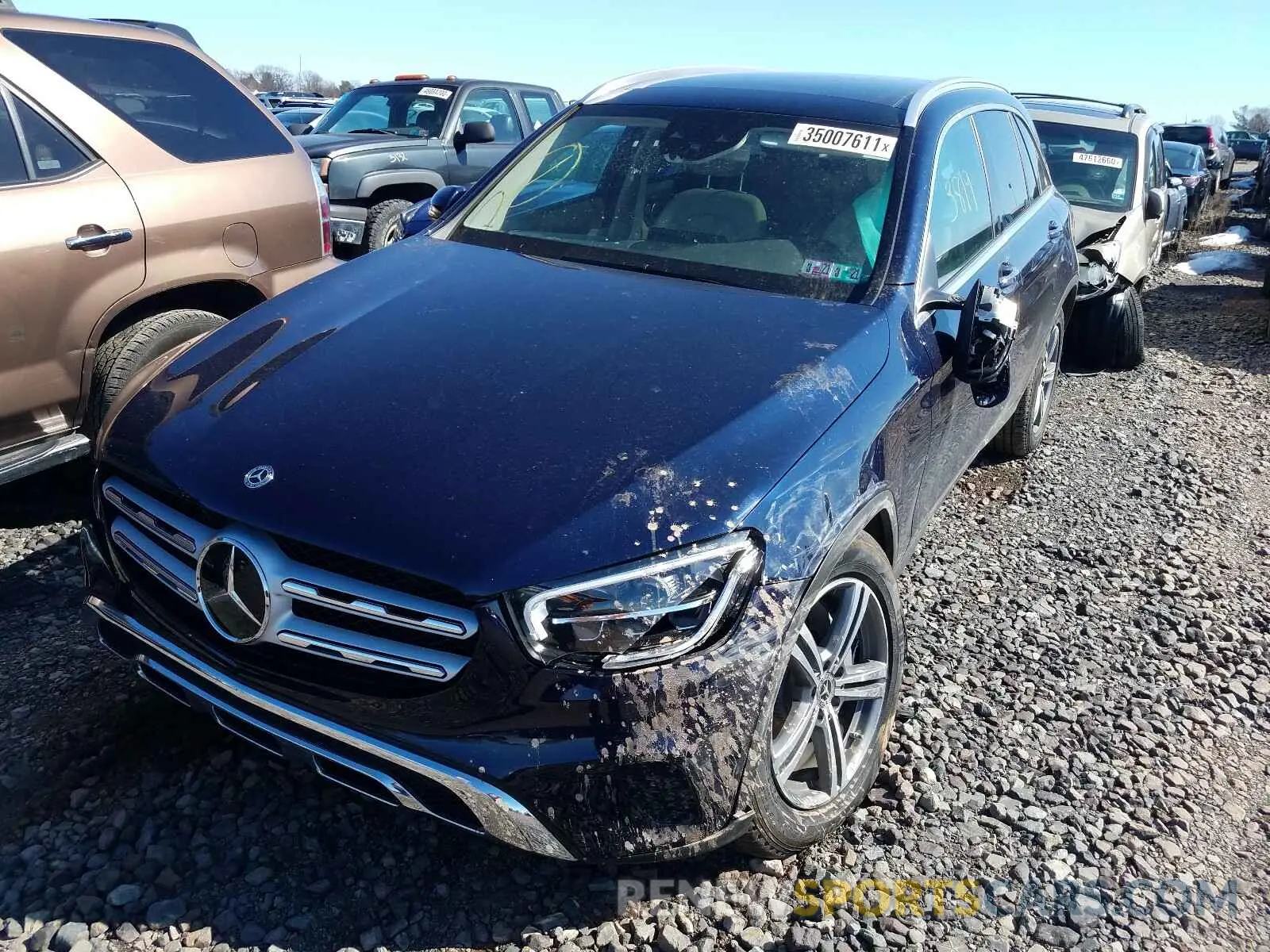 2 Photograph of a damaged car W1N0G8EB5LF808584 MERCEDES-BENZ G CLASS 2020