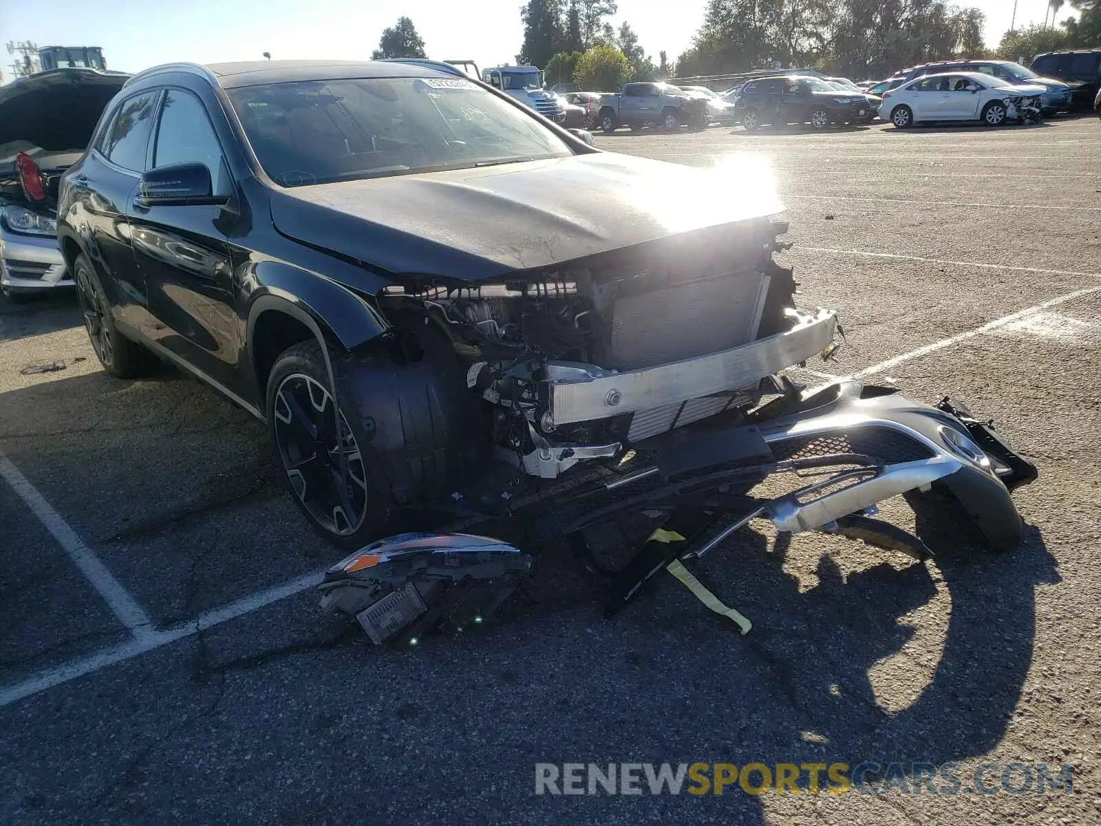 1 Photograph of a damaged car W1NTG4GBXLU040597 MERCEDES-BENZ G CLASS 2020