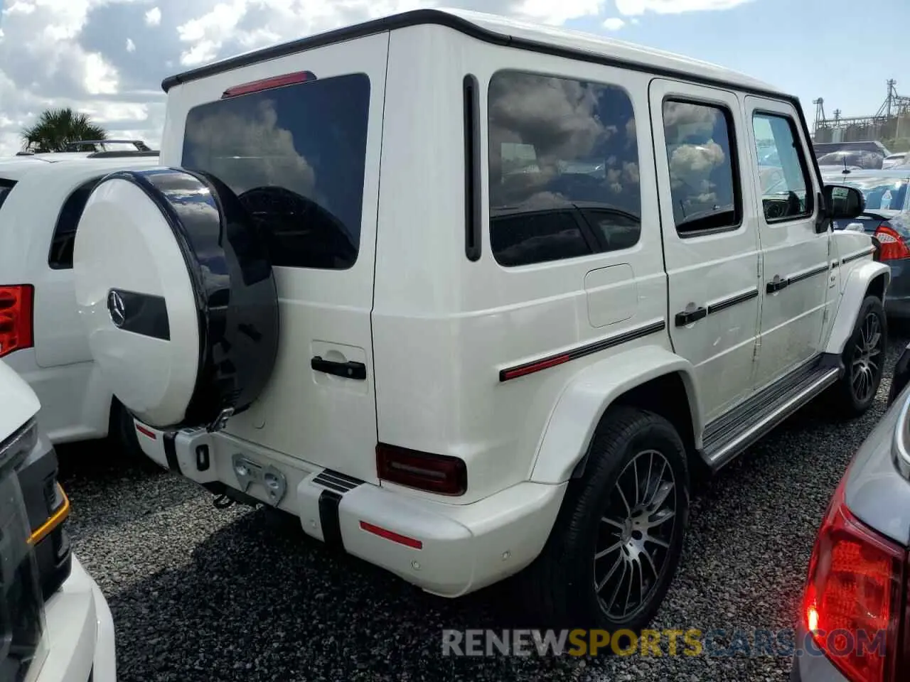 3 Фотография поврежденного автомобиля W1NYC6BJ3LX340654 MERCEDES-BENZ G-CLASS 2020