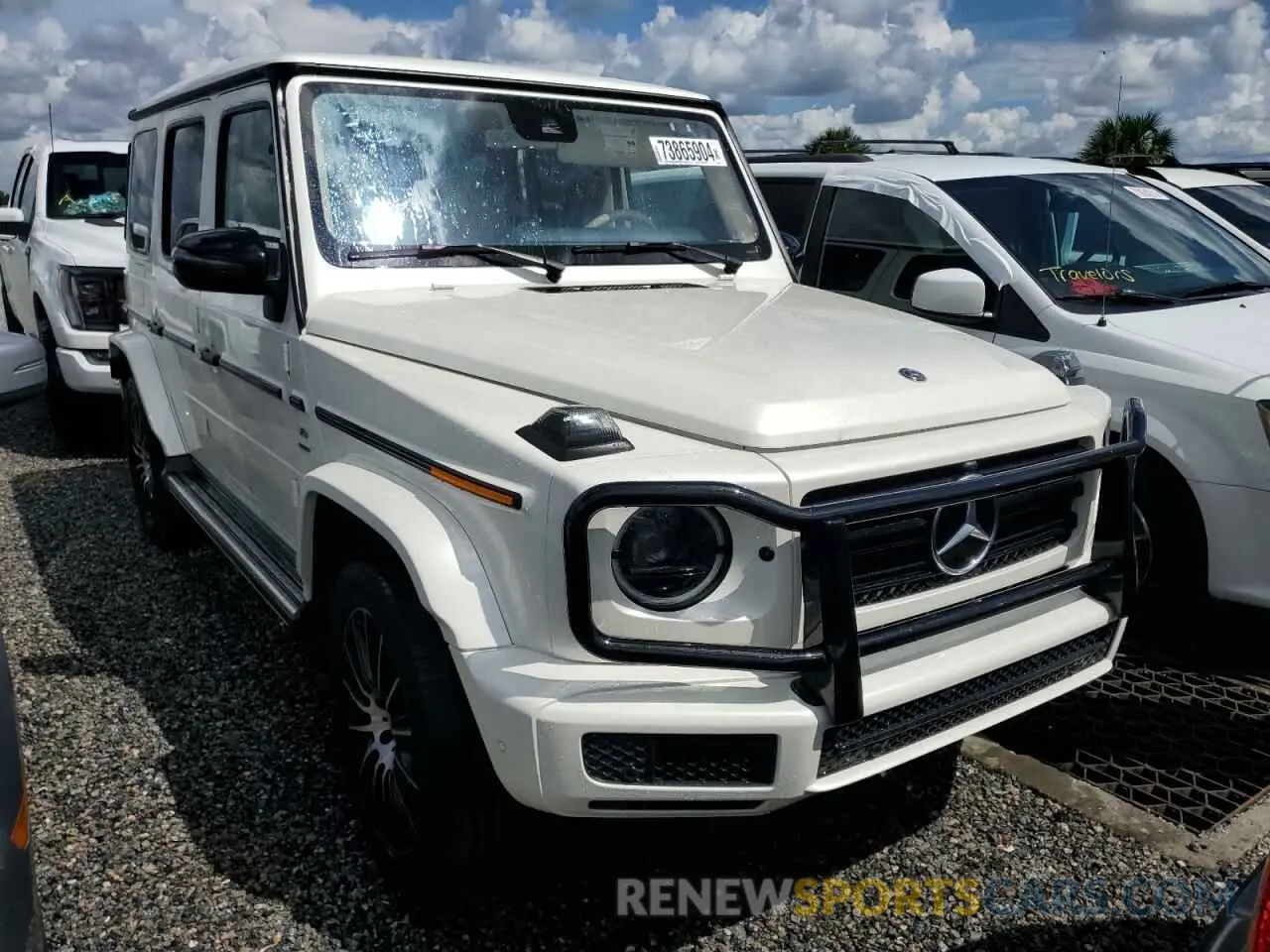 4 Фотография поврежденного автомобиля W1NYC6BJ3LX340654 MERCEDES-BENZ G-CLASS 2020