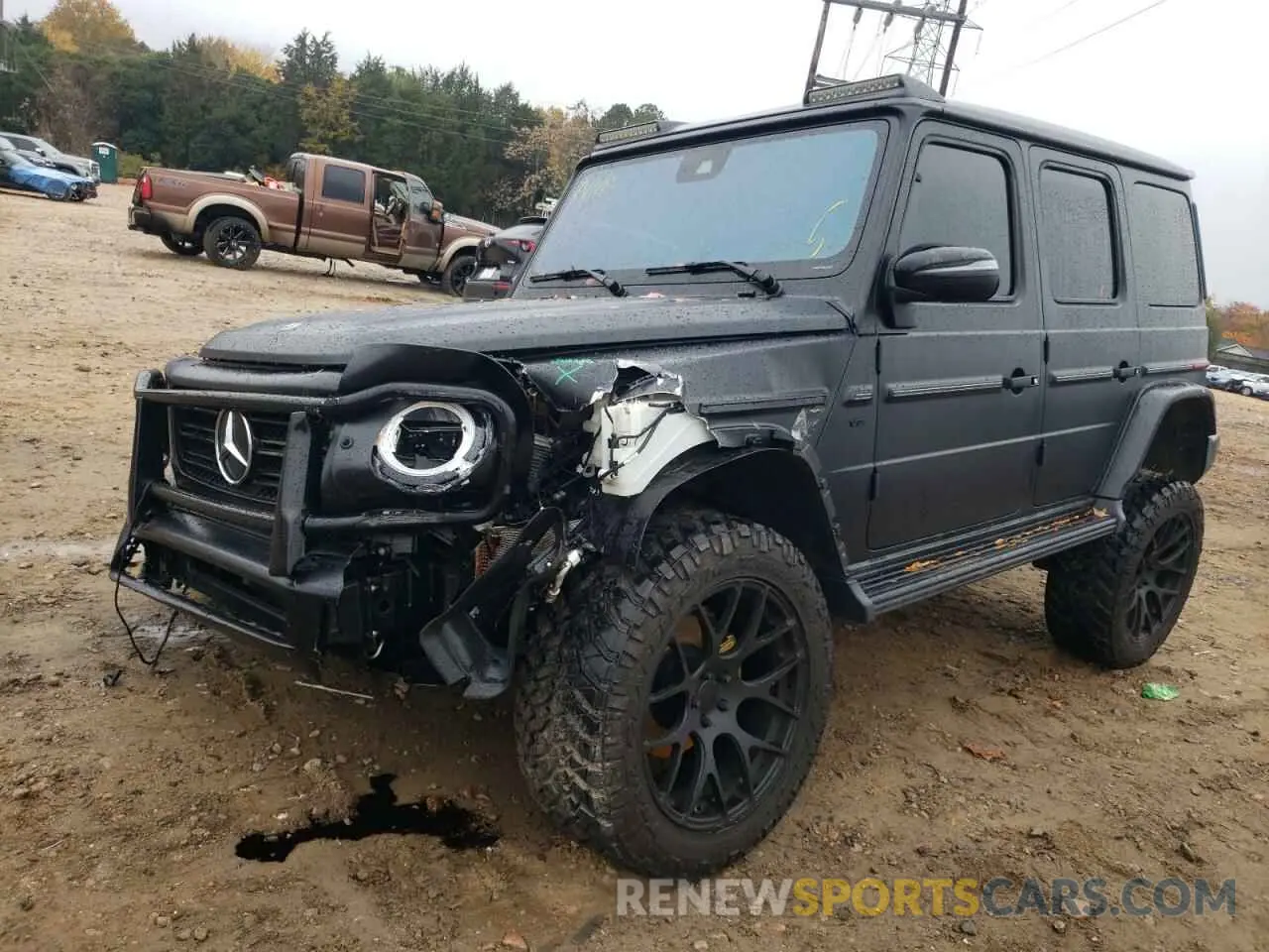2 Фотография поврежденного автомобиля W1NYC6BJ6LX345492 MERCEDES-BENZ G-CLASS 2020