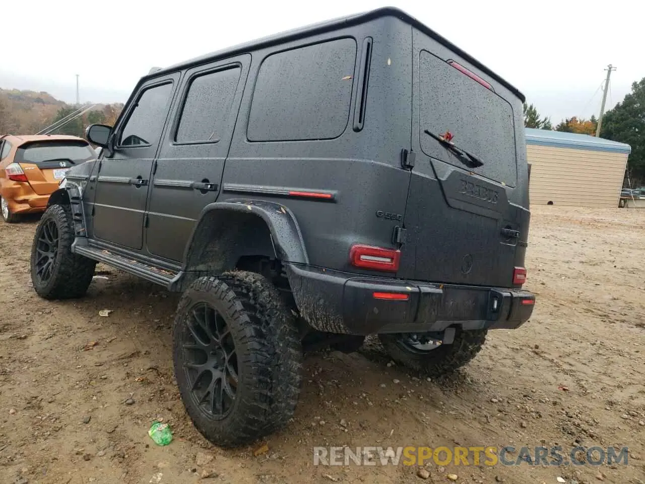 3 Фотография поврежденного автомобиля W1NYC6BJ6LX345492 MERCEDES-BENZ G-CLASS 2020