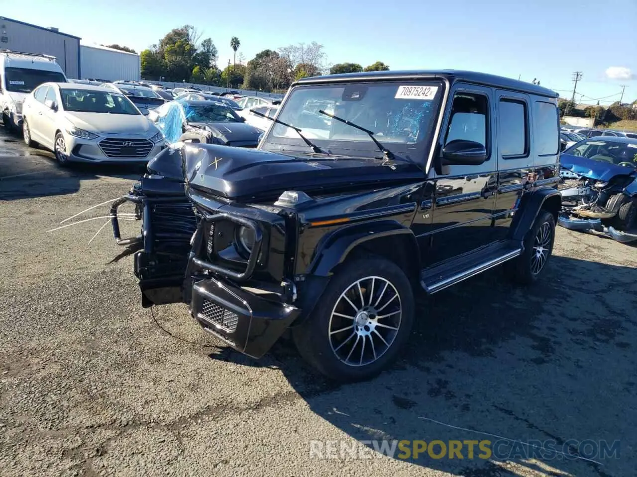 1 Photograph of a damaged car W1NYC6BJ9LX345311 MERCEDES-BENZ G-CLASS 2020