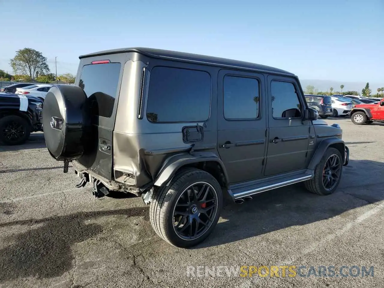 3 Фотография поврежденного автомобиля W1NYC7HJ7LX353114 MERCEDES-BENZ G-CLASS 2020