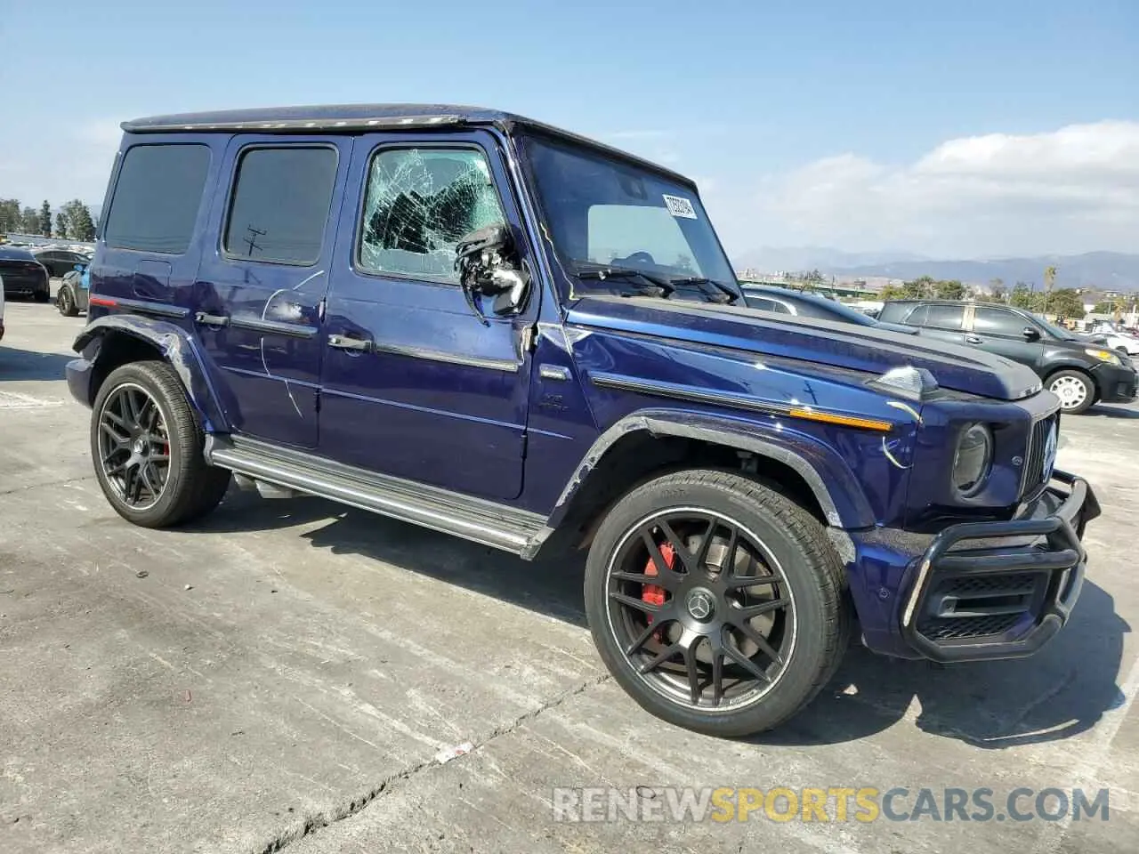 4 Photograph of a damaged car W1NYC7HJXLX340812 MERCEDES-BENZ G-CLASS 2020