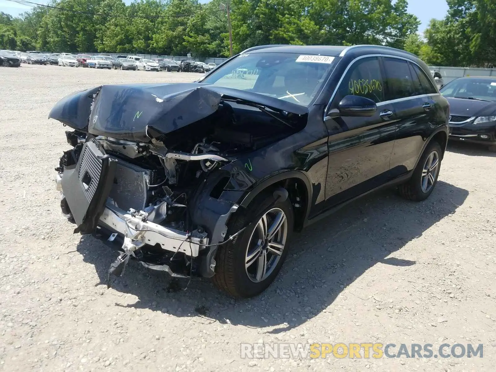2 Photograph of a damaged car WDC0G8EB6LF700718 MERCEDES-BENZ G CLASS 2020