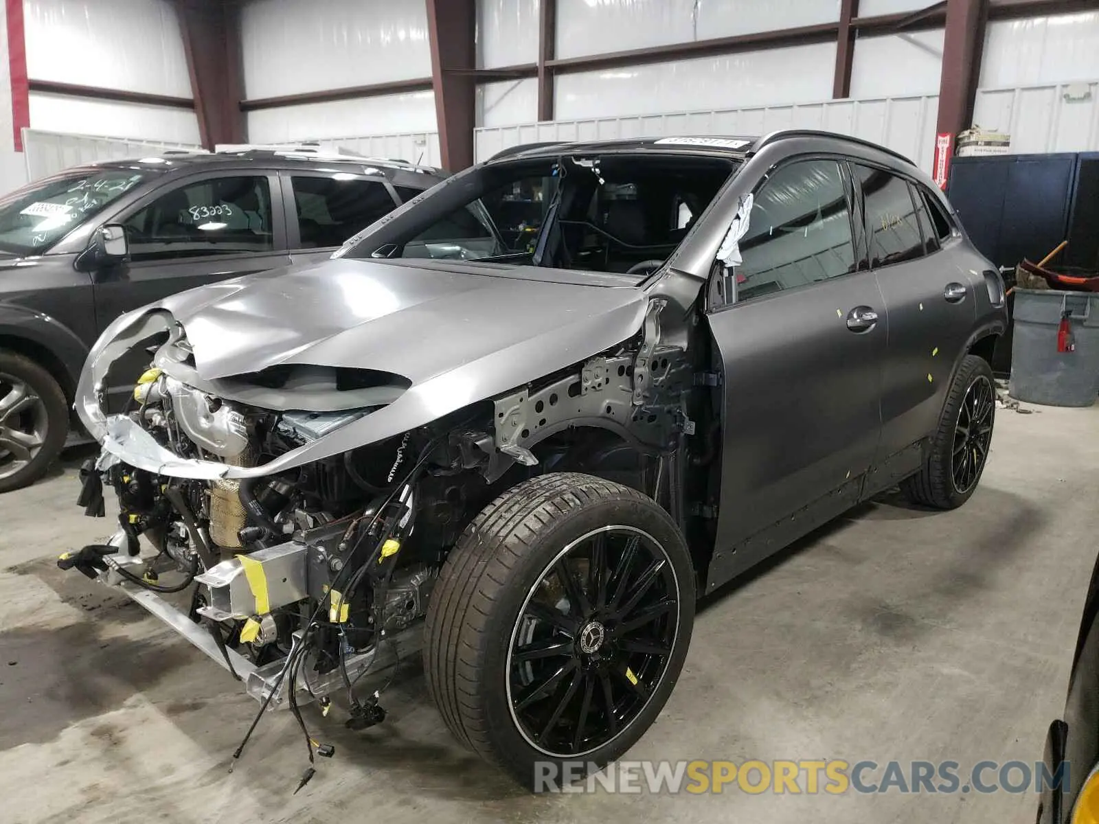 2 Photograph of a damaged car W1N4N4GB3MJ150341 MERCEDES-BENZ G CLASS 2021