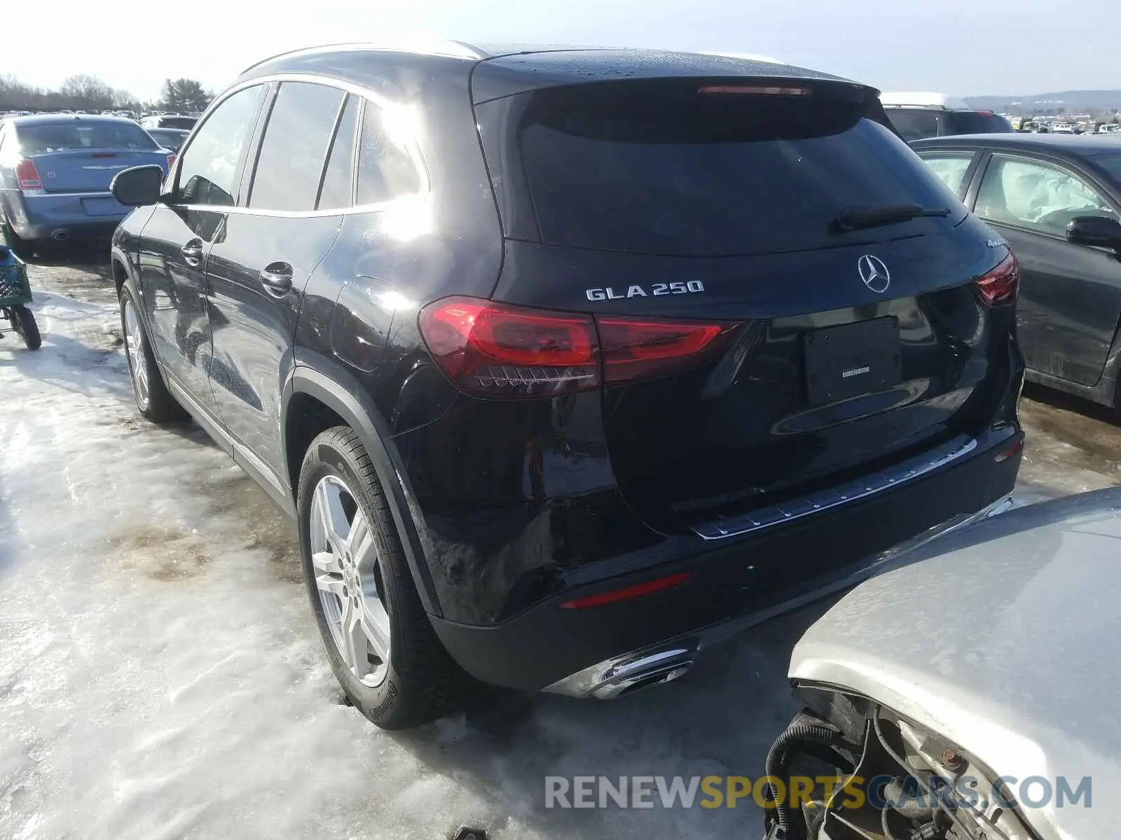 3 Photograph of a damaged car W1N4N4HB7MJ177511 MERCEDES-BENZ G CLASS 2021