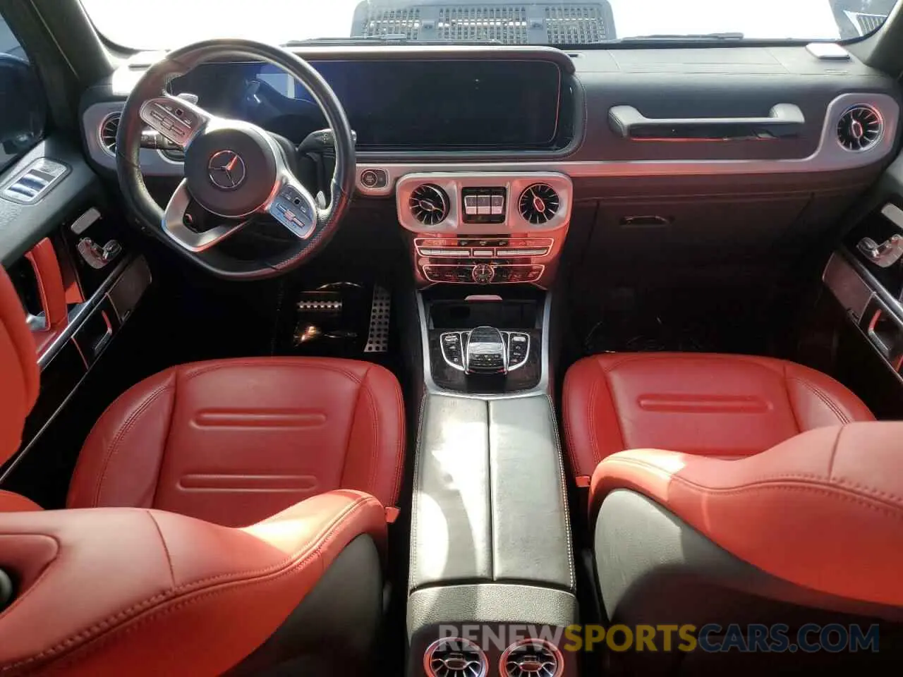 8 Фотография поврежденного автомобиля W1NYC6BJ4MX389217 MERCEDES-BENZ G-CLASS 2021