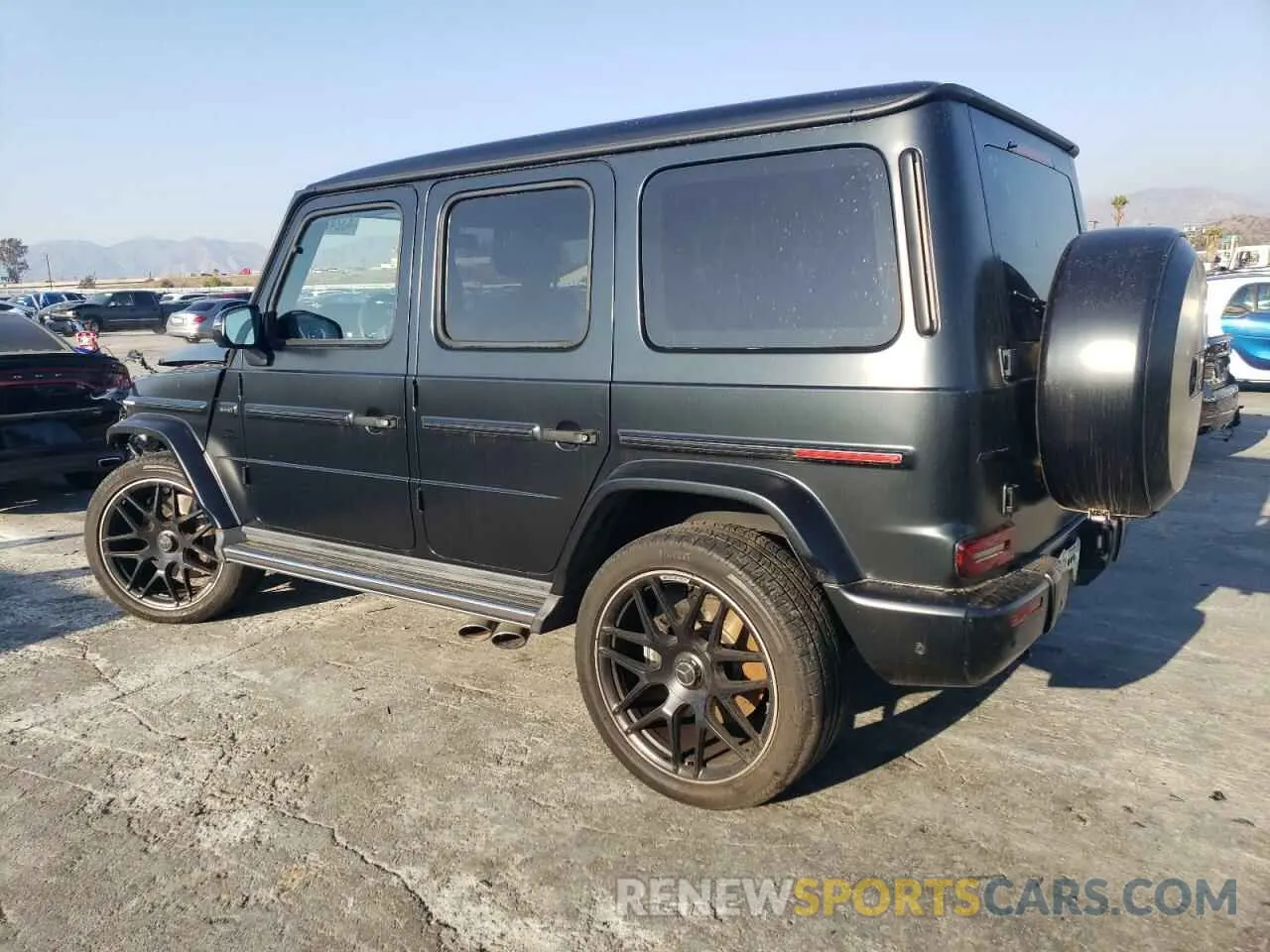 2 Фотография поврежденного автомобиля W1NYC7HJ1MX402132 MERCEDES-BENZ G-CLASS 2021
