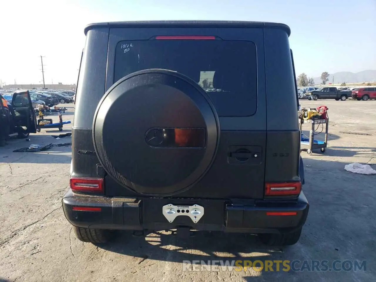 6 Фотография поврежденного автомобиля W1NYC7HJ1MX402132 MERCEDES-BENZ G-CLASS 2021
