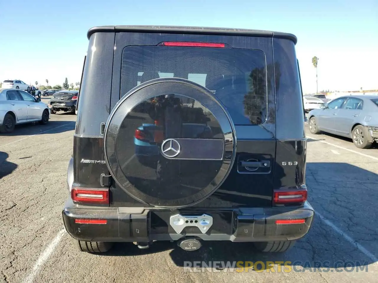6 Фотография поврежденного автомобиля W1NYC7HJ1MX410375 MERCEDES-BENZ G-CLASS 2021