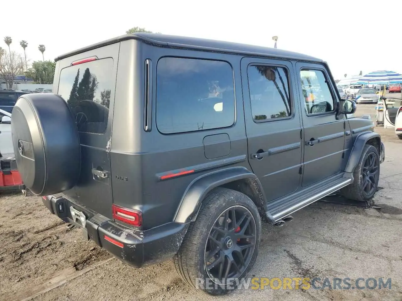 3 Photograph of a damaged car W1NYC7HJ2MX422289 MERCEDES-BENZ G-CLASS 2021