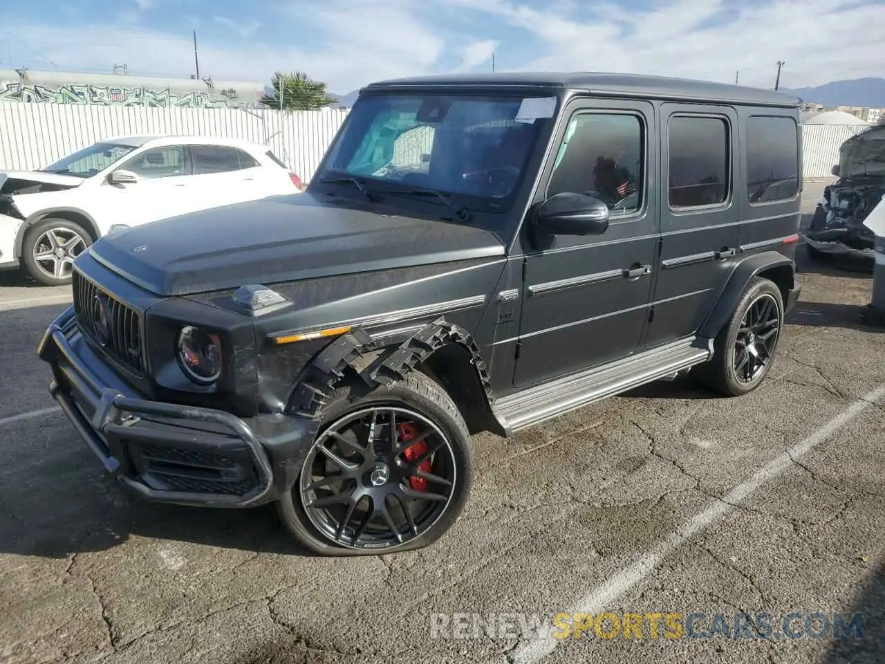 1 Фотография поврежденного автомобиля W1NYC7HJ5MX381348 MERCEDES-BENZ G-CLASS 2021