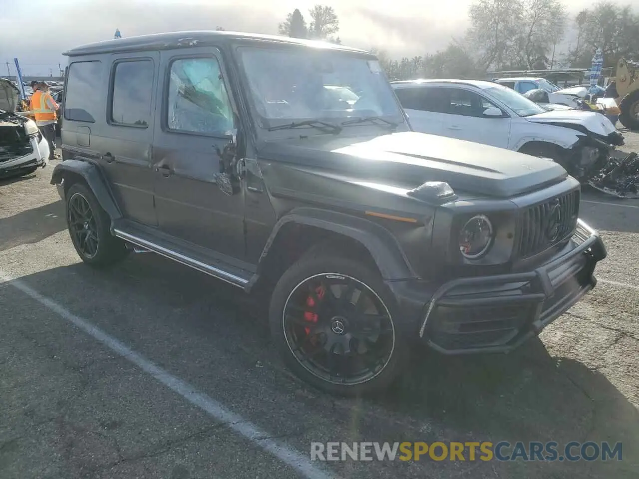 4 Фотография поврежденного автомобиля W1NYC7HJ5MX381348 MERCEDES-BENZ G-CLASS 2021