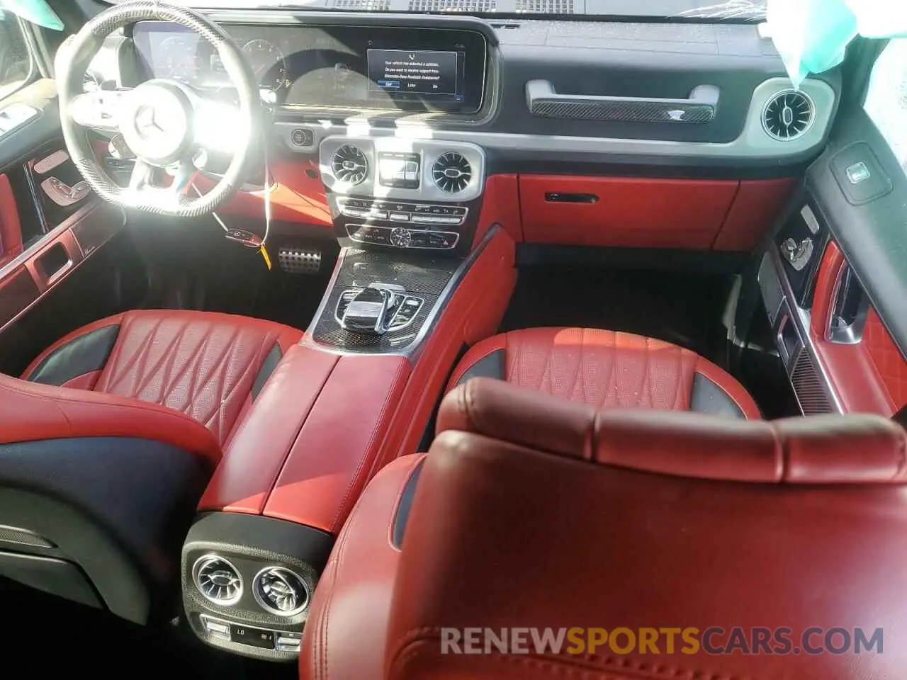 8 Фотография поврежденного автомобиля W1NYC7HJ5MX381348 MERCEDES-BENZ G-CLASS 2021