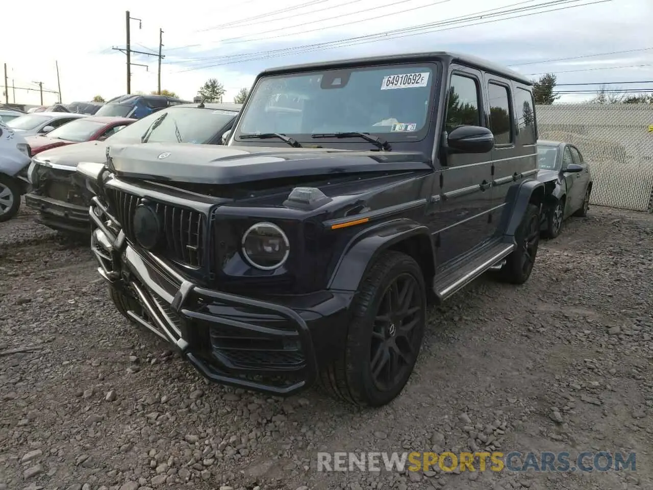 2 Фотография поврежденного автомобиля W1NYC7HJ5MX403705 MERCEDES-BENZ G-CLASS 2021