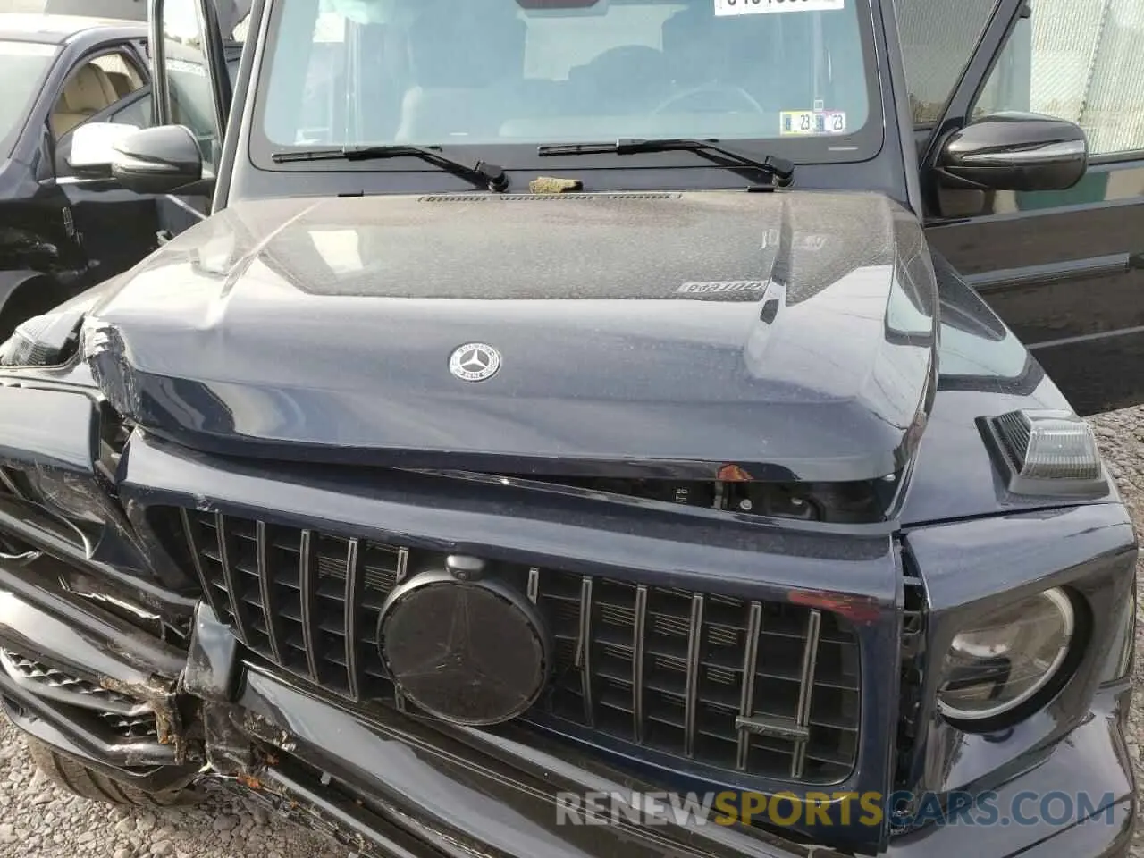 7 Фотография поврежденного автомобиля W1NYC7HJ5MX403705 MERCEDES-BENZ G-CLASS 2021