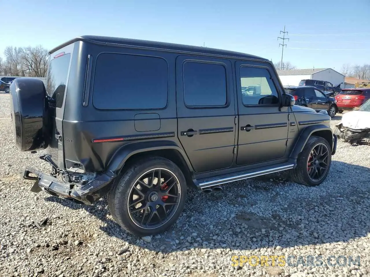 3 Photograph of a damaged car W1NYC7HJ8MX418781 MERCEDES-BENZ G-CLASS 2021