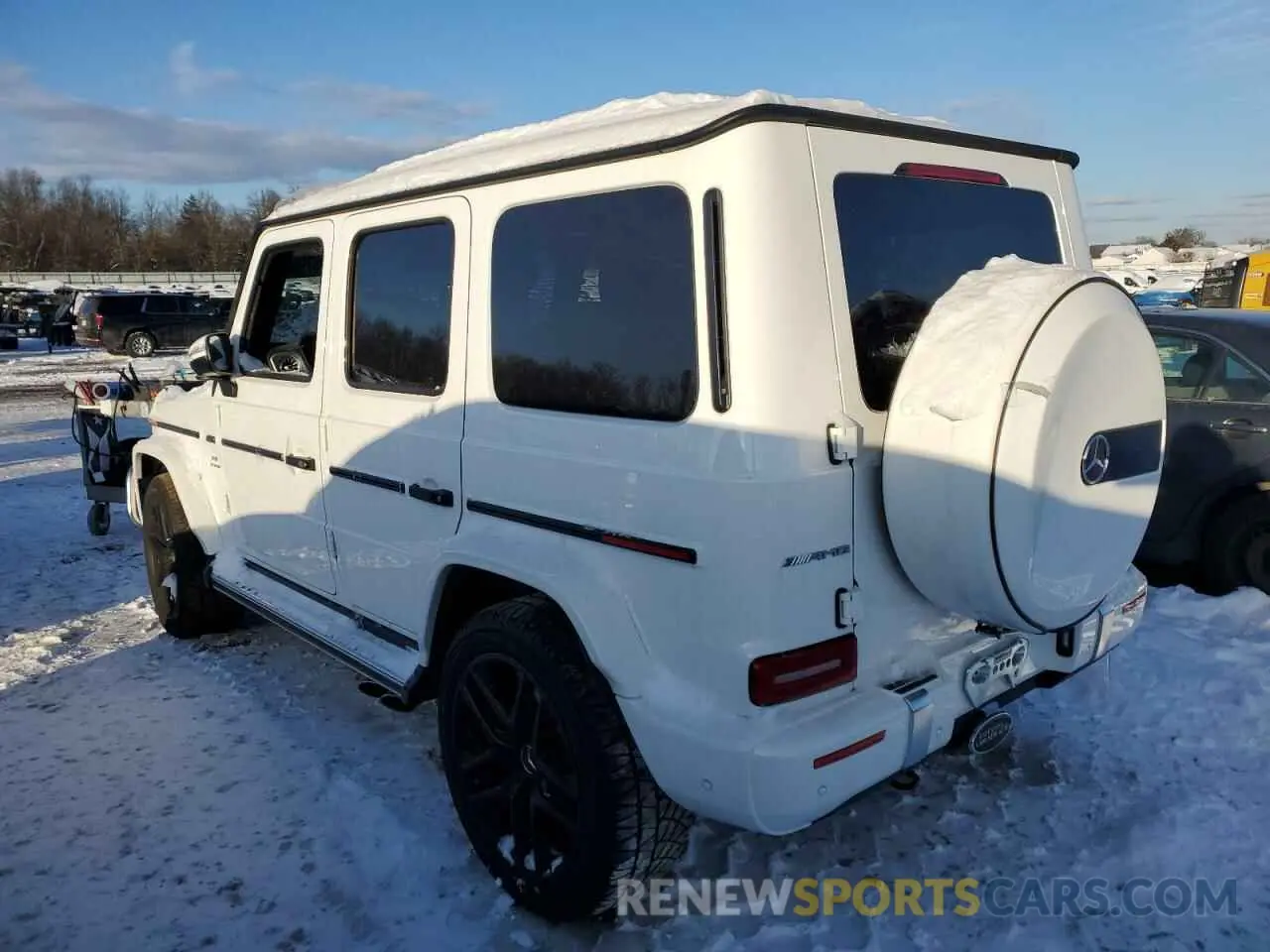 2 Фотография поврежденного автомобиля W1NYC7HJ0NX458788 MERCEDES-BENZ G-CLASS 2022