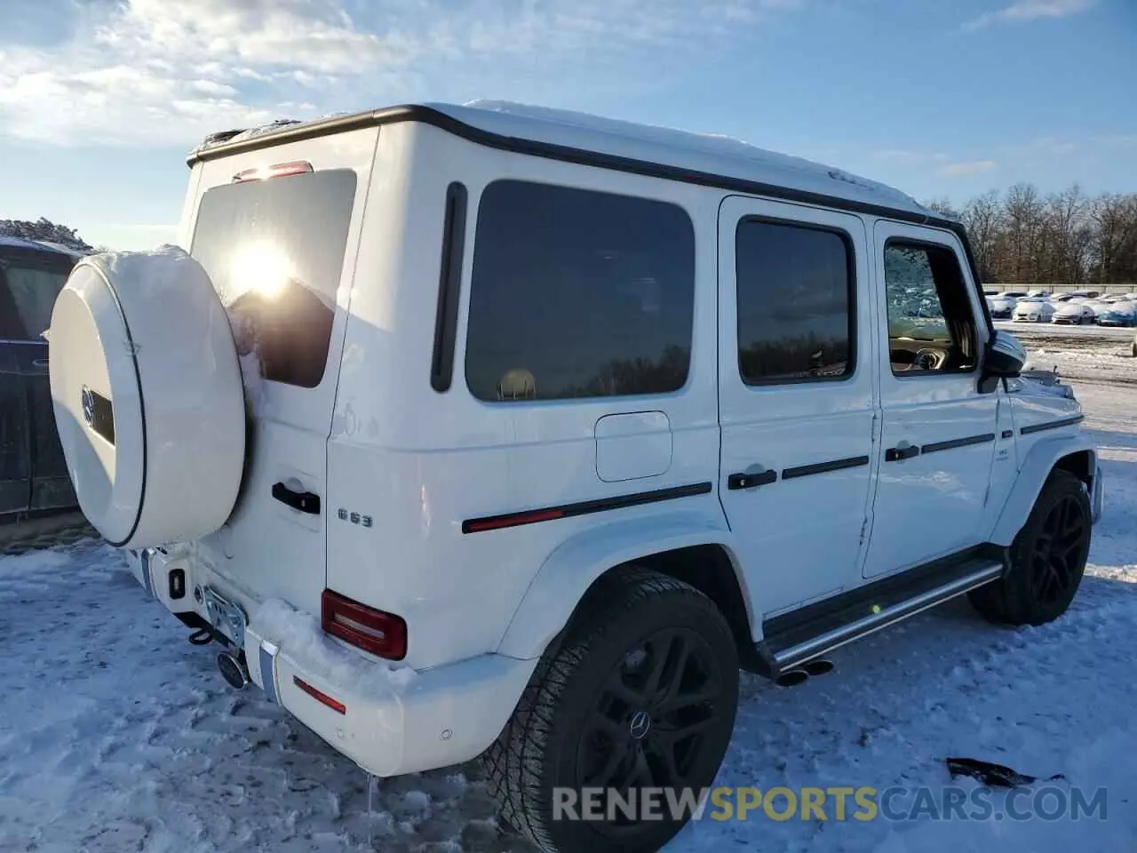 3 Фотография поврежденного автомобиля W1NYC7HJ0NX458788 MERCEDES-BENZ G-CLASS 2022