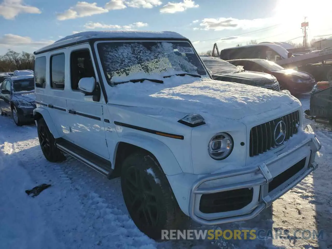 4 Фотография поврежденного автомобиля W1NYC7HJ0NX458788 MERCEDES-BENZ G-CLASS 2022