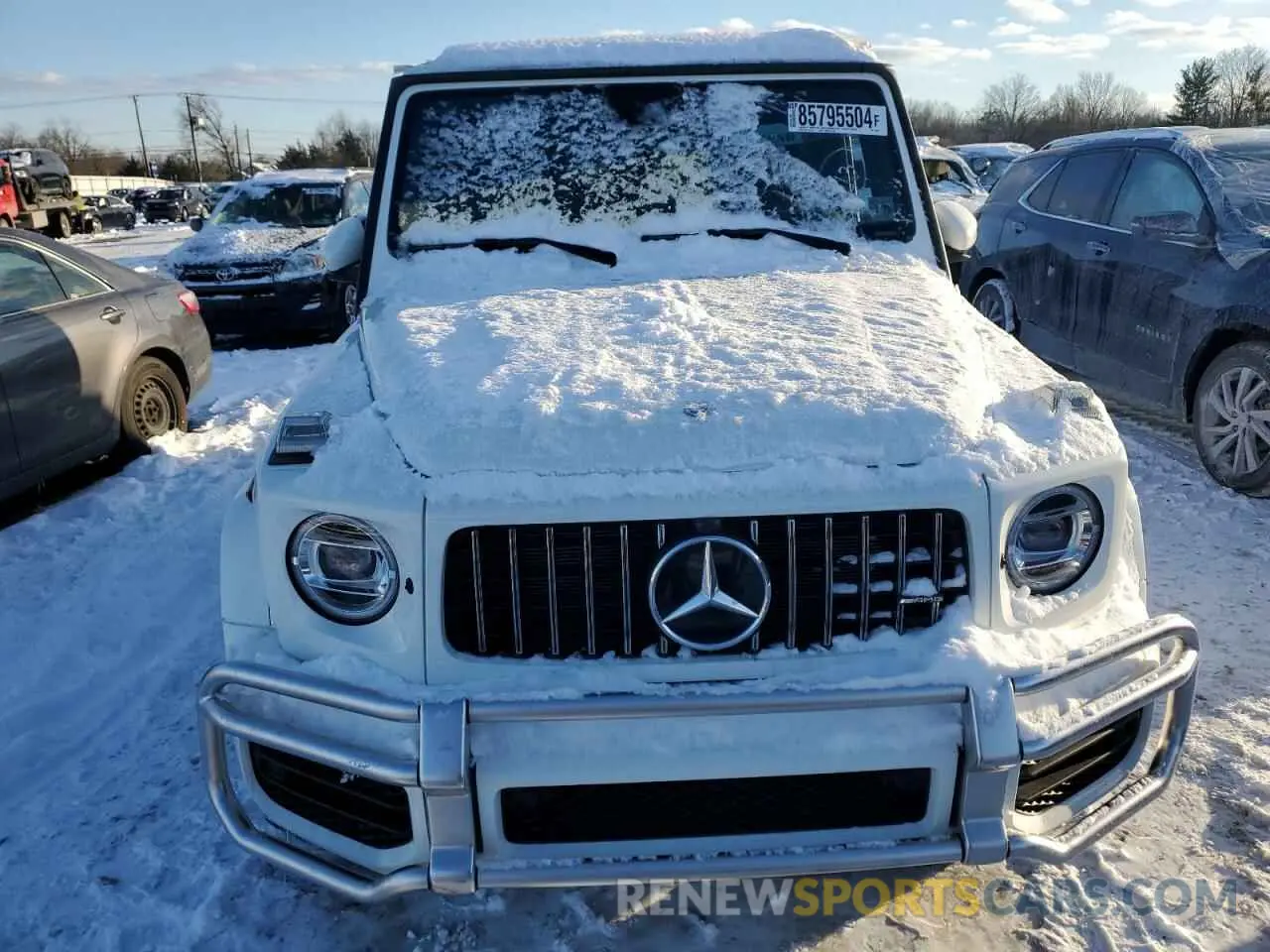 5 Фотография поврежденного автомобиля W1NYC7HJ0NX458788 MERCEDES-BENZ G-CLASS 2022