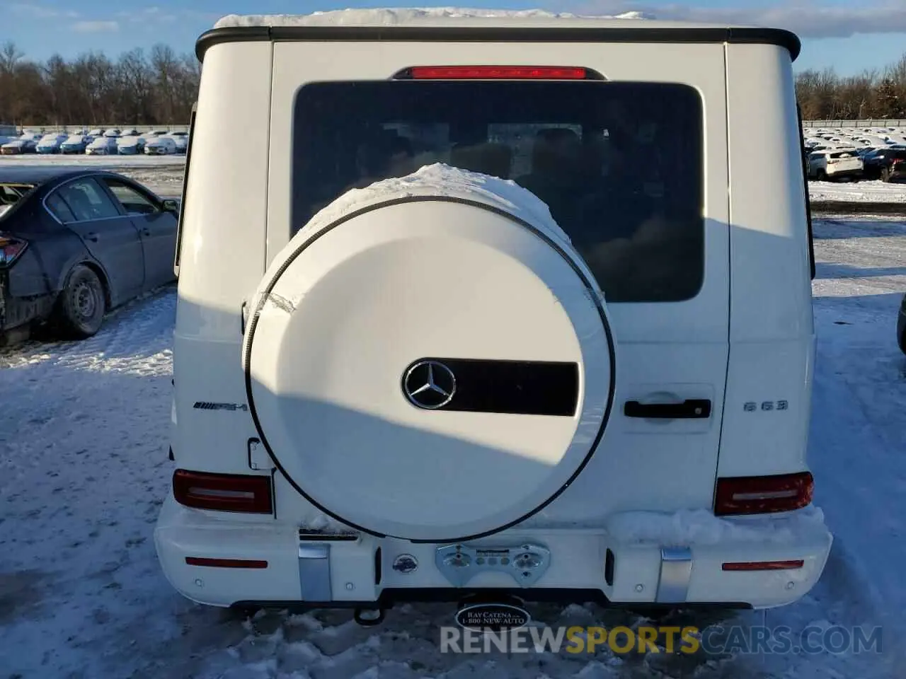 6 Фотография поврежденного автомобиля W1NYC7HJ0NX458788 MERCEDES-BENZ G-CLASS 2022